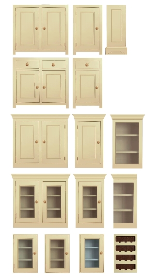 a gallery of made to measure pine kitchen units